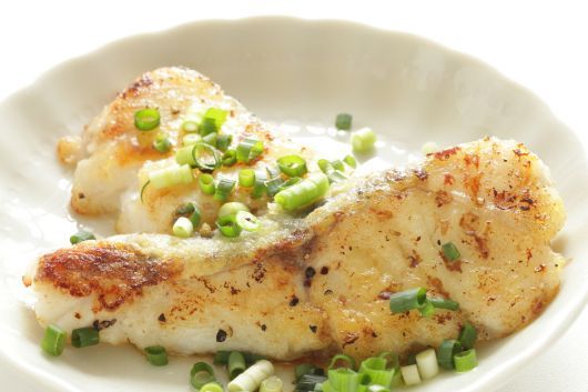 Air-Fried Cod with Green Onions